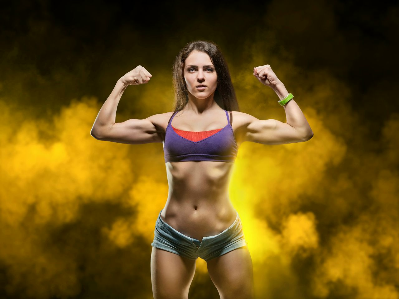 Athletic girls in Kobe